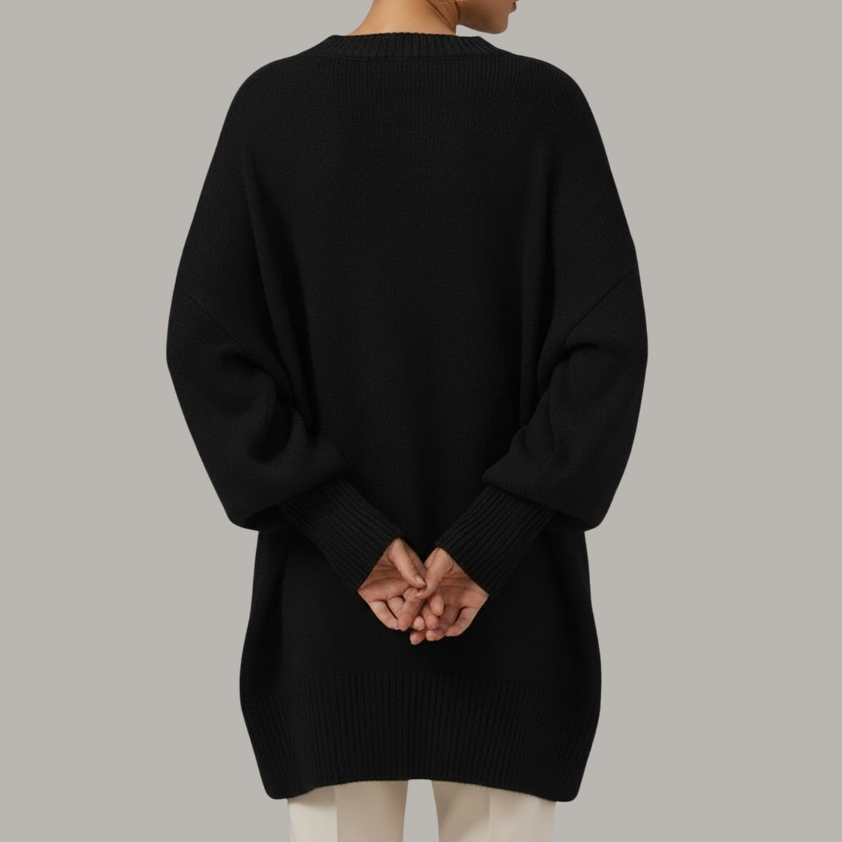 Gabriela Women’s Knit Sweater – Soft Luxe Oversized Pullover