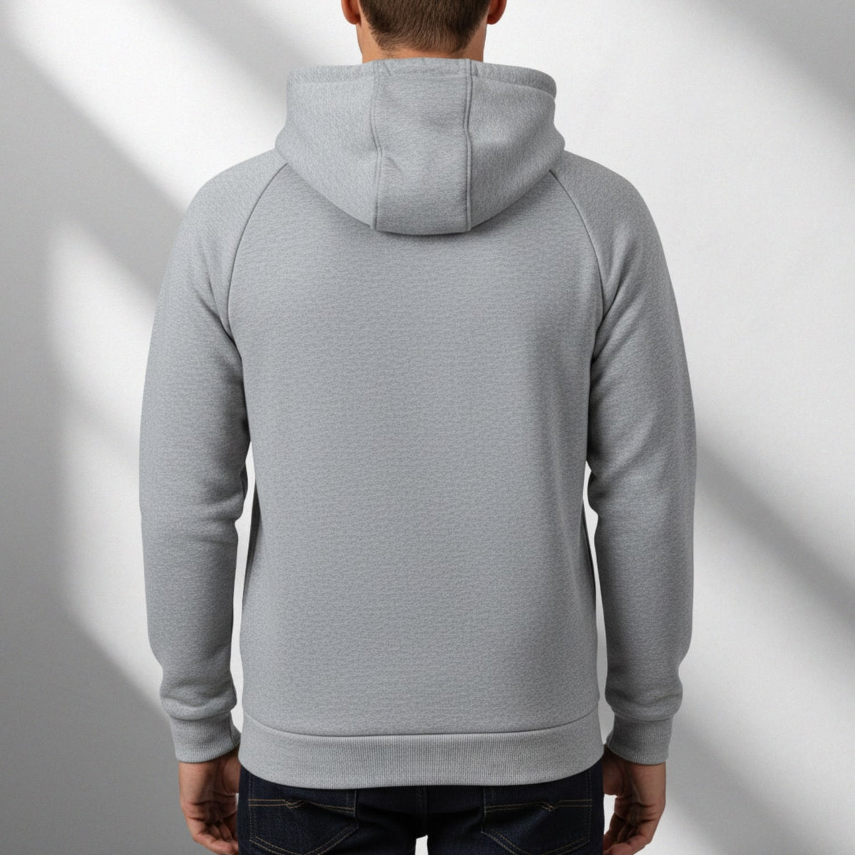 Hendrix Men's Zip-Up Hoodie – Heavyweight Cotton Blend Pullover