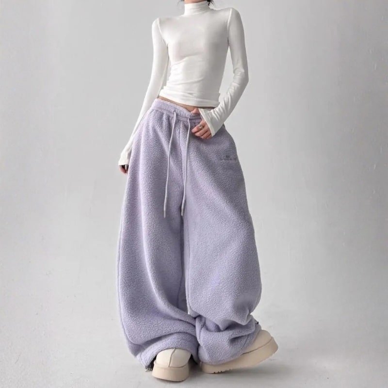 Rosalind Women’s Fleece Pants – Soft Drawstring Fit