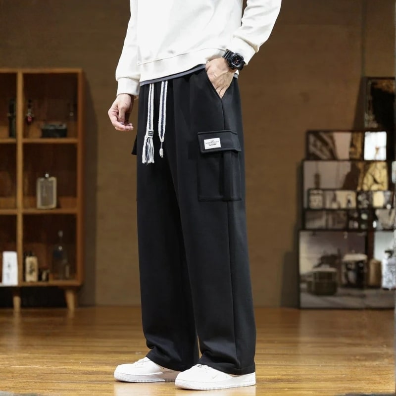 Robert Men’s Cargo Pants – Soft Relaxed Fit Sweatpants