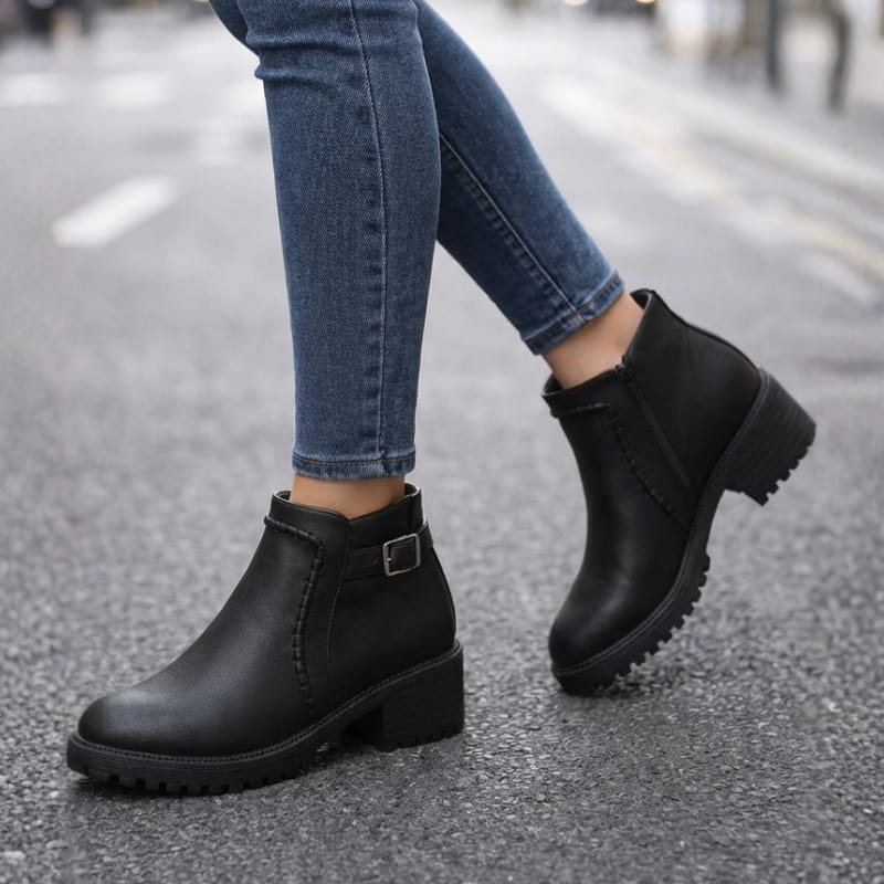 Monroe Luxe Leather Ankle Boots