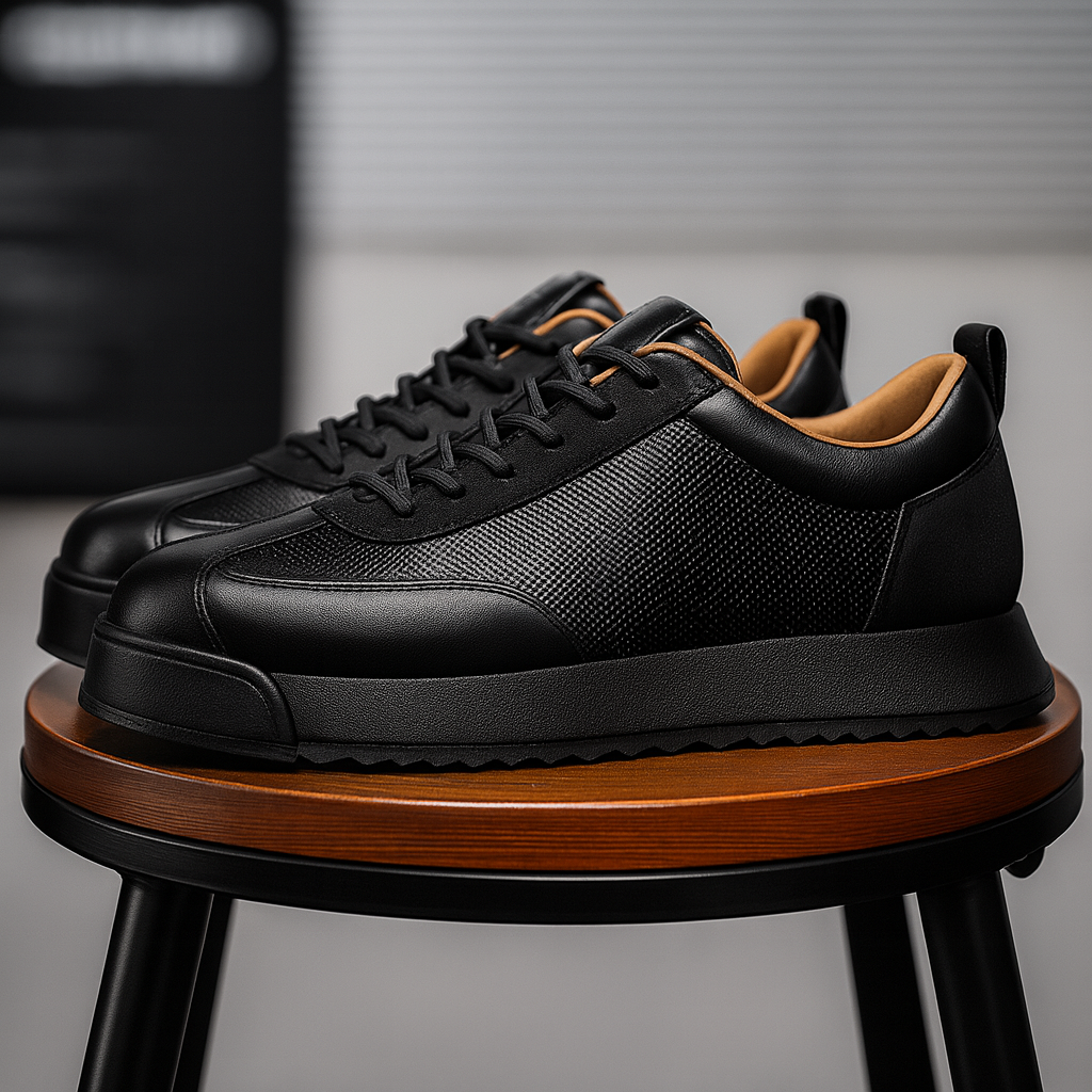 Callum UrbanFlex Italian Leather Sneakers