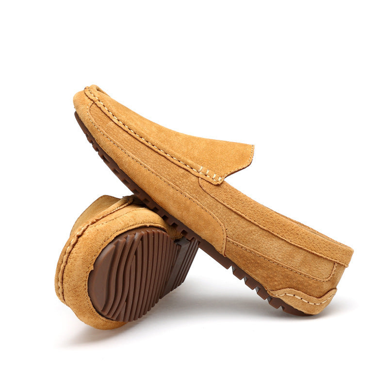 Matteo Suede Slip-On Loafers – Lightweight & Cushioned Men’s Shoes