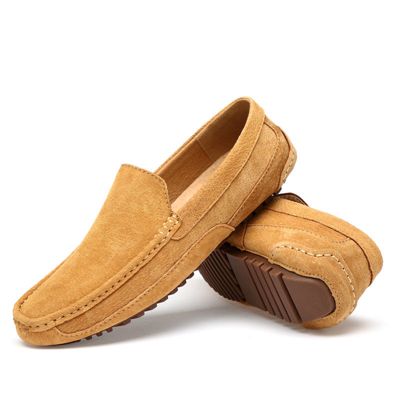 Matteo Suede Slip-On Loafers – Lightweight & Cushioned Men’s Shoes