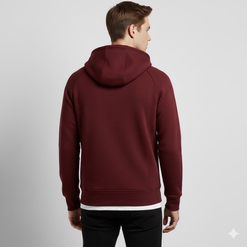 Soriano Men’s Hoodie Sweatshirt – Midweight Cotton Hooded Jacket
