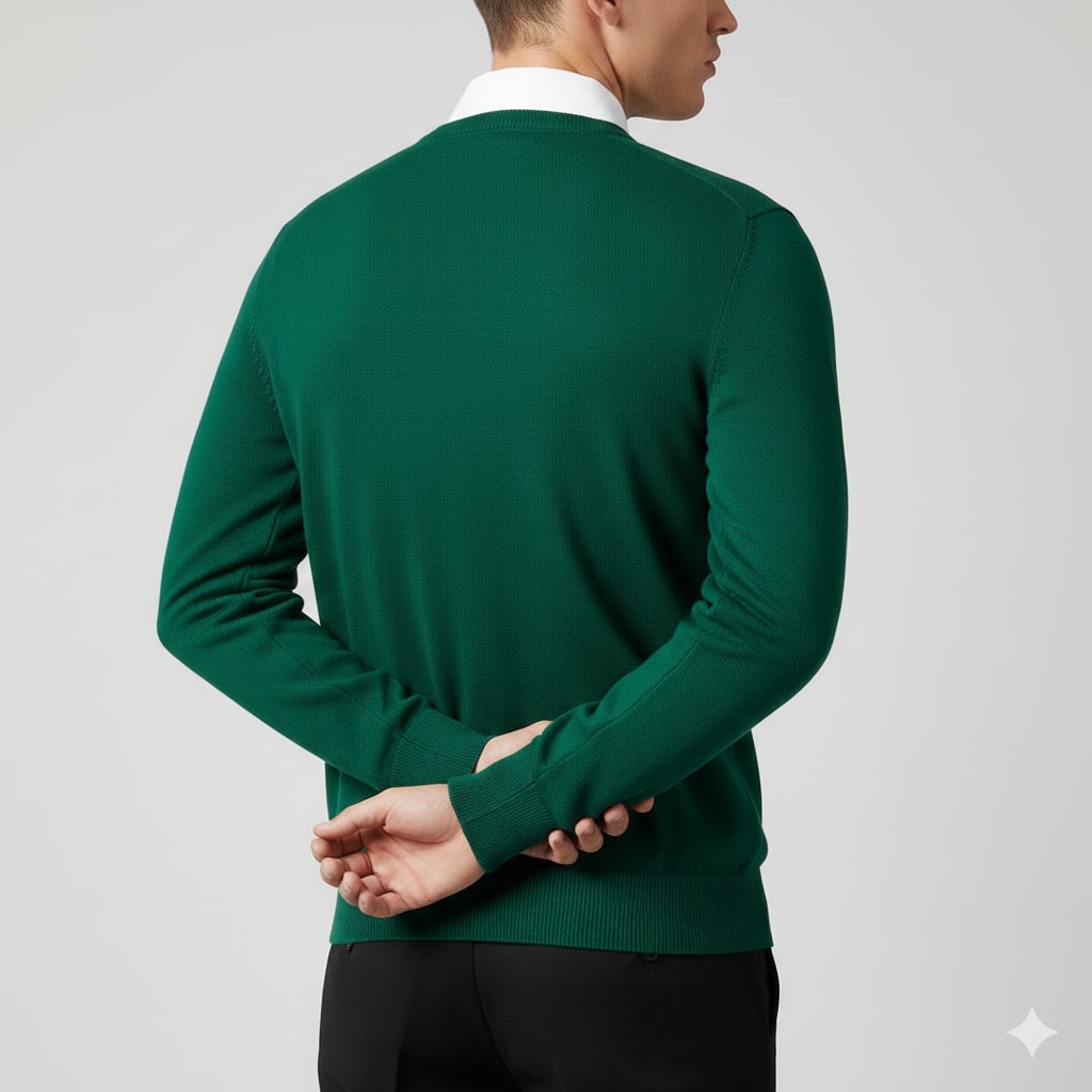Victoriano Men’s Knit Sweater – Lightweight V-Neck Pullover