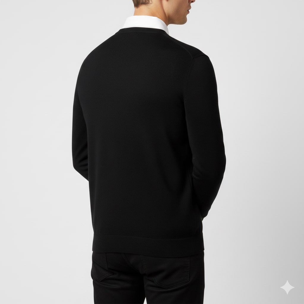 Victoriano Men’s Knit Sweater – Lightweight V-Neck Pullover