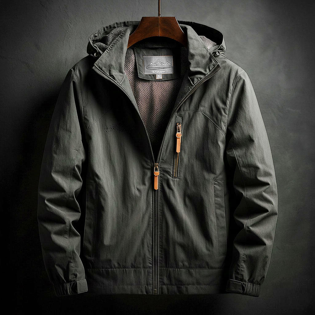 Elijah Men’s Lightweight Jacket – Windproof Waterproof Shell