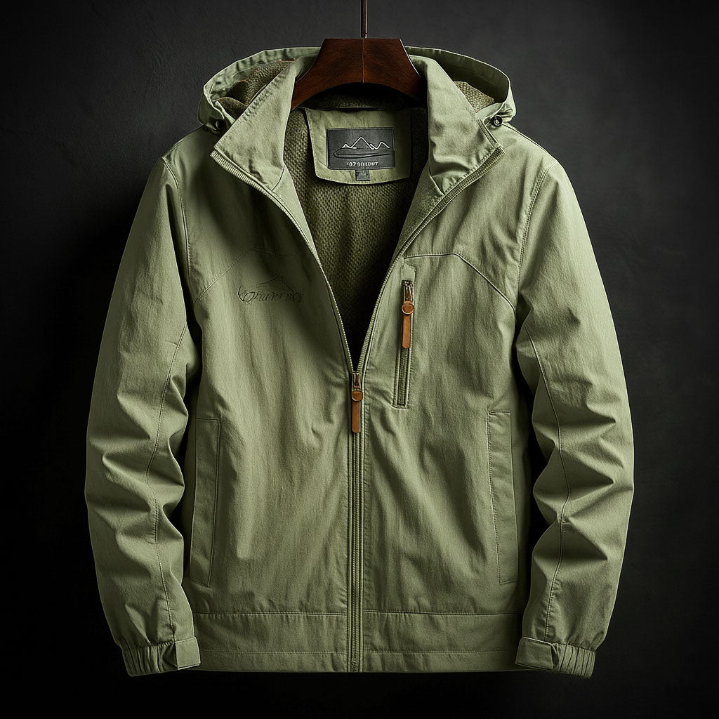 Elijah Men’s Lightweight Jacket – Windproof Waterproof Shell
