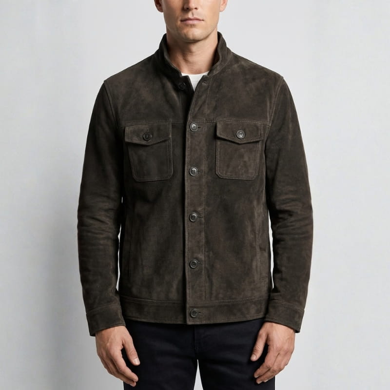 Eugenio Suede Traveler Jacket