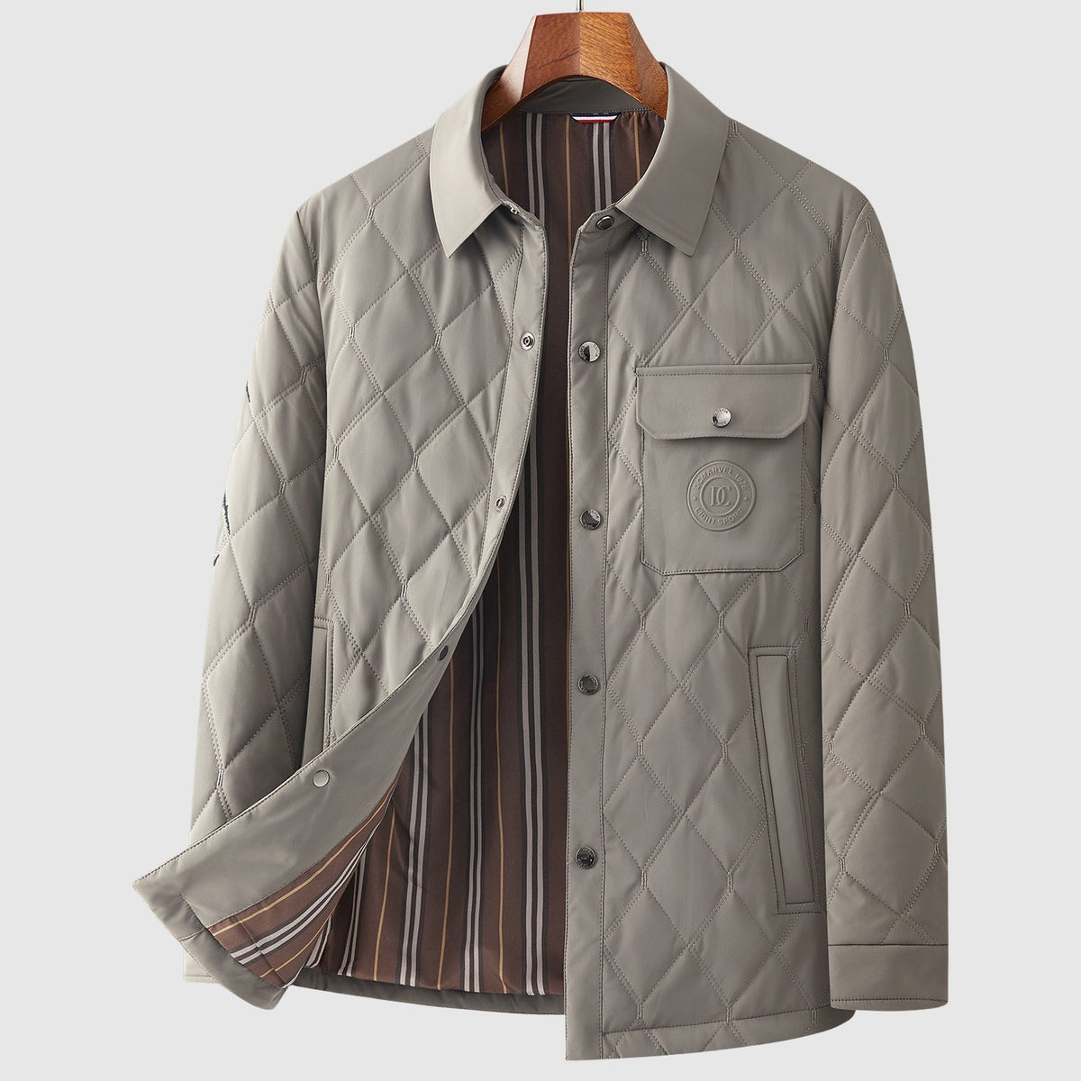 Adrian Men’s Diamond Quilted Jacket