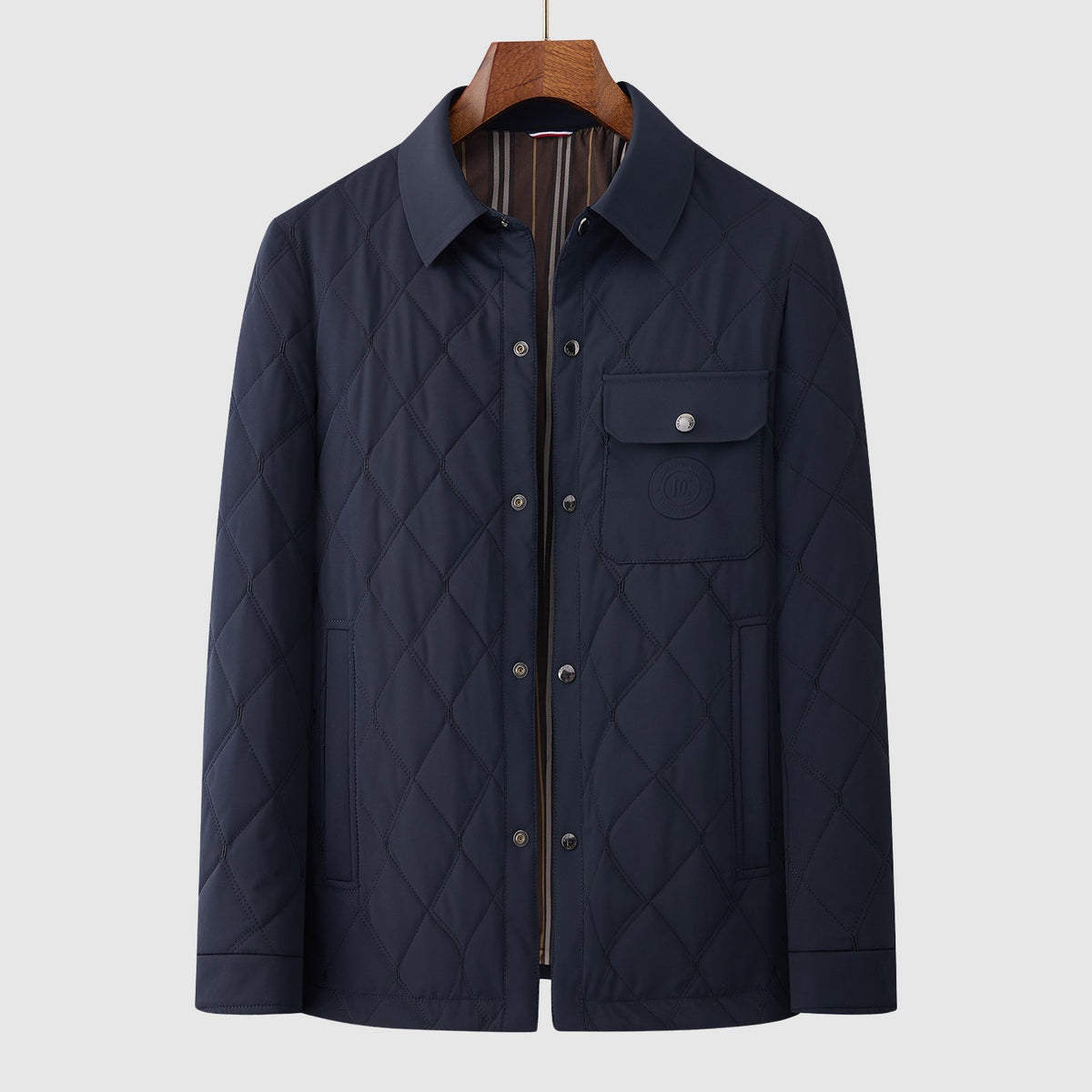 Adrian Men’s Diamond Quilted Jacket