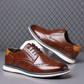 Boris Men’s Leather Brogue Shoes