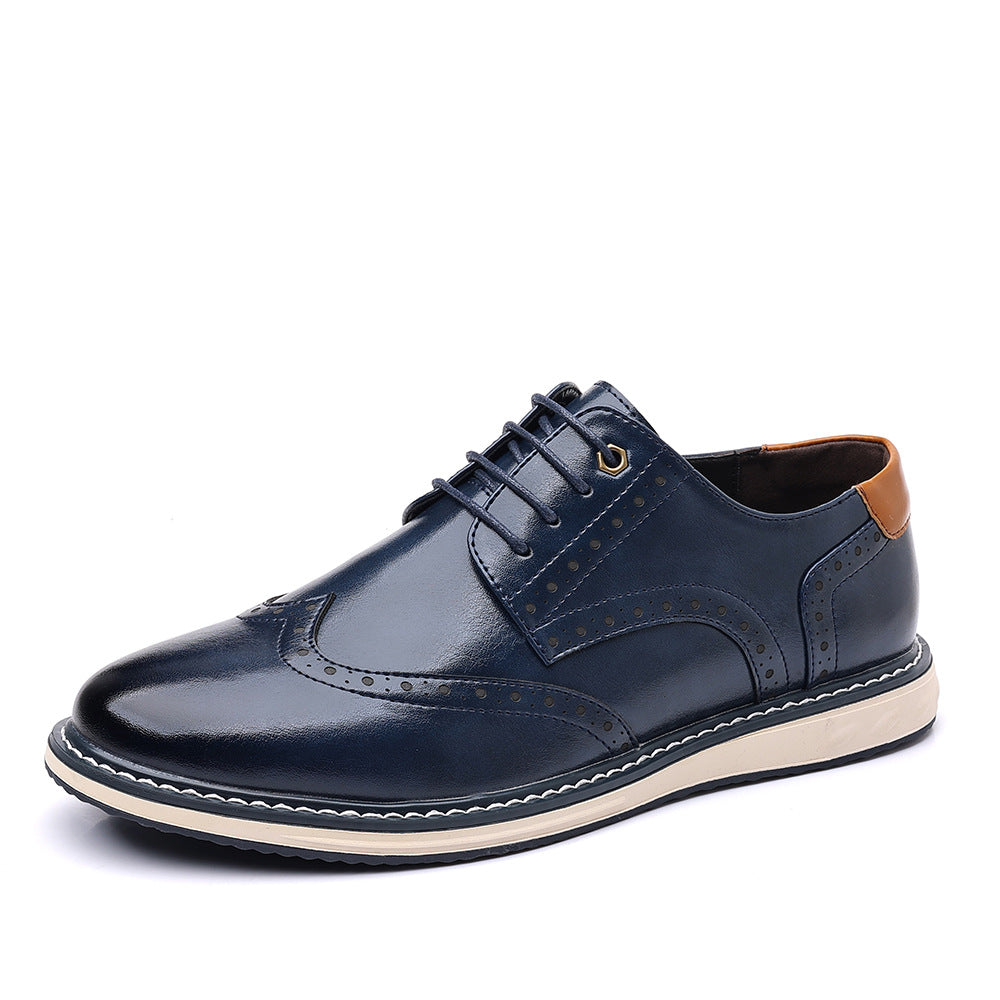 Boris Men’s Leather Brogue Shoes