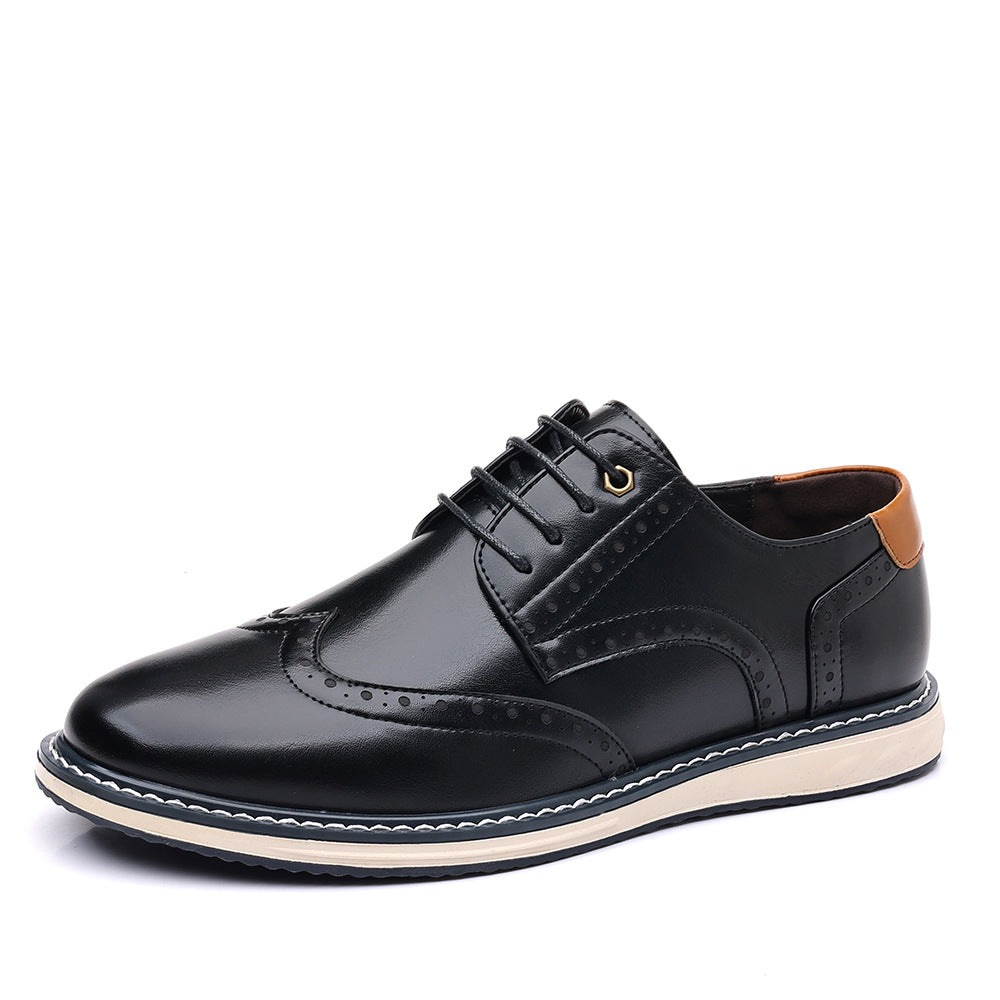 Boris Men’s Leather Brogue Shoes