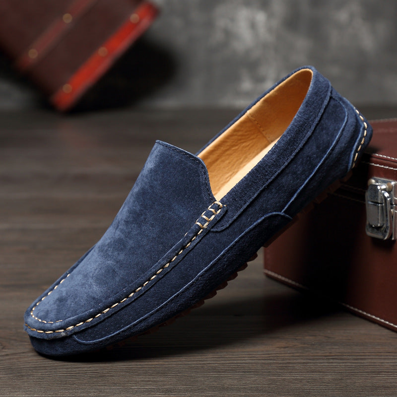 Matteo Suede Slip-On Loafers – Lightweight & Cushioned Men’s Shoes