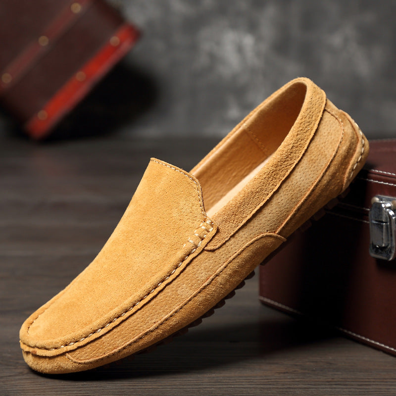 Matteo Suede Slip-On Loafers – Lightweight & Cushioned Men’s Shoes