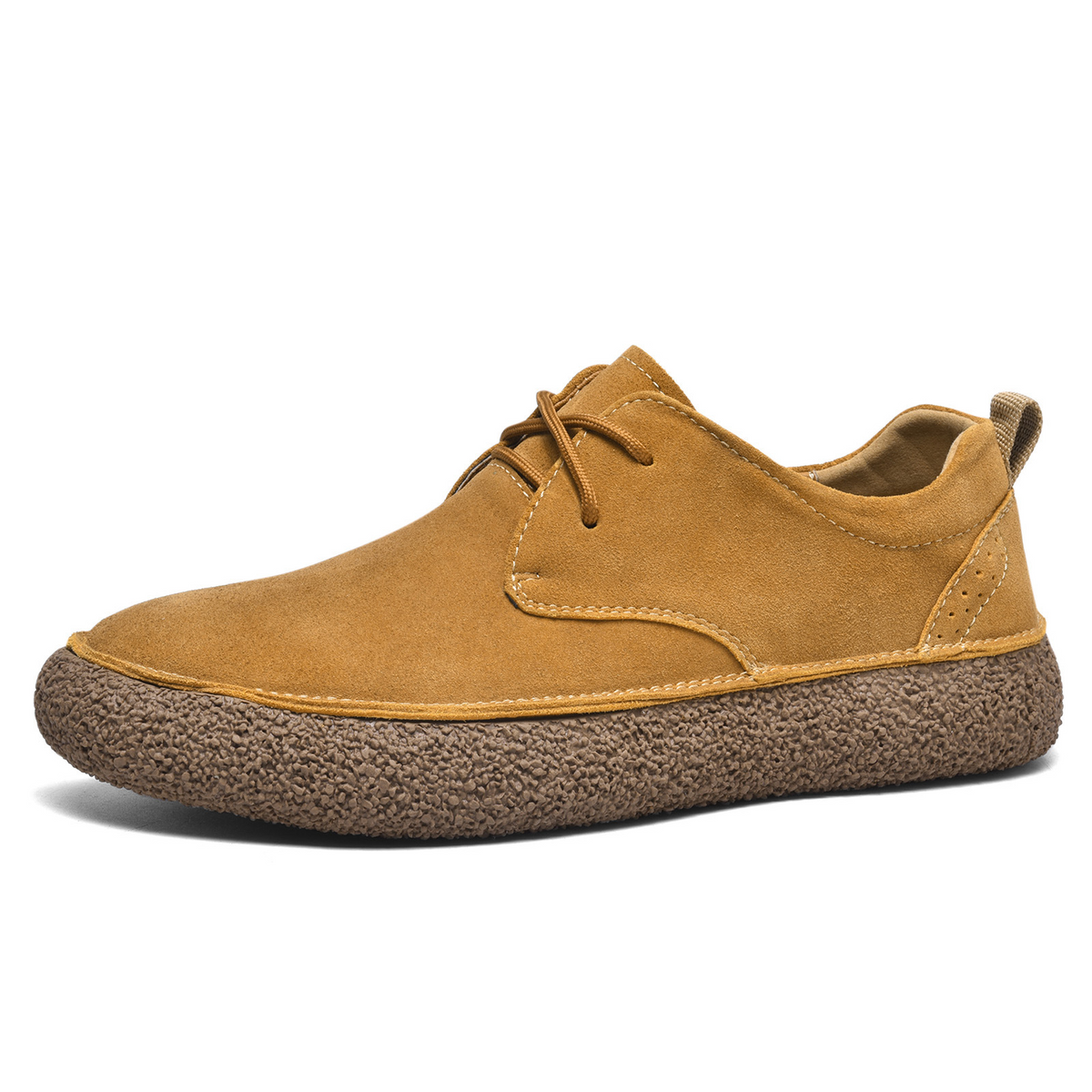 Jackie Men’s Suede Casual Shoes – with Flexible Rubber Sole