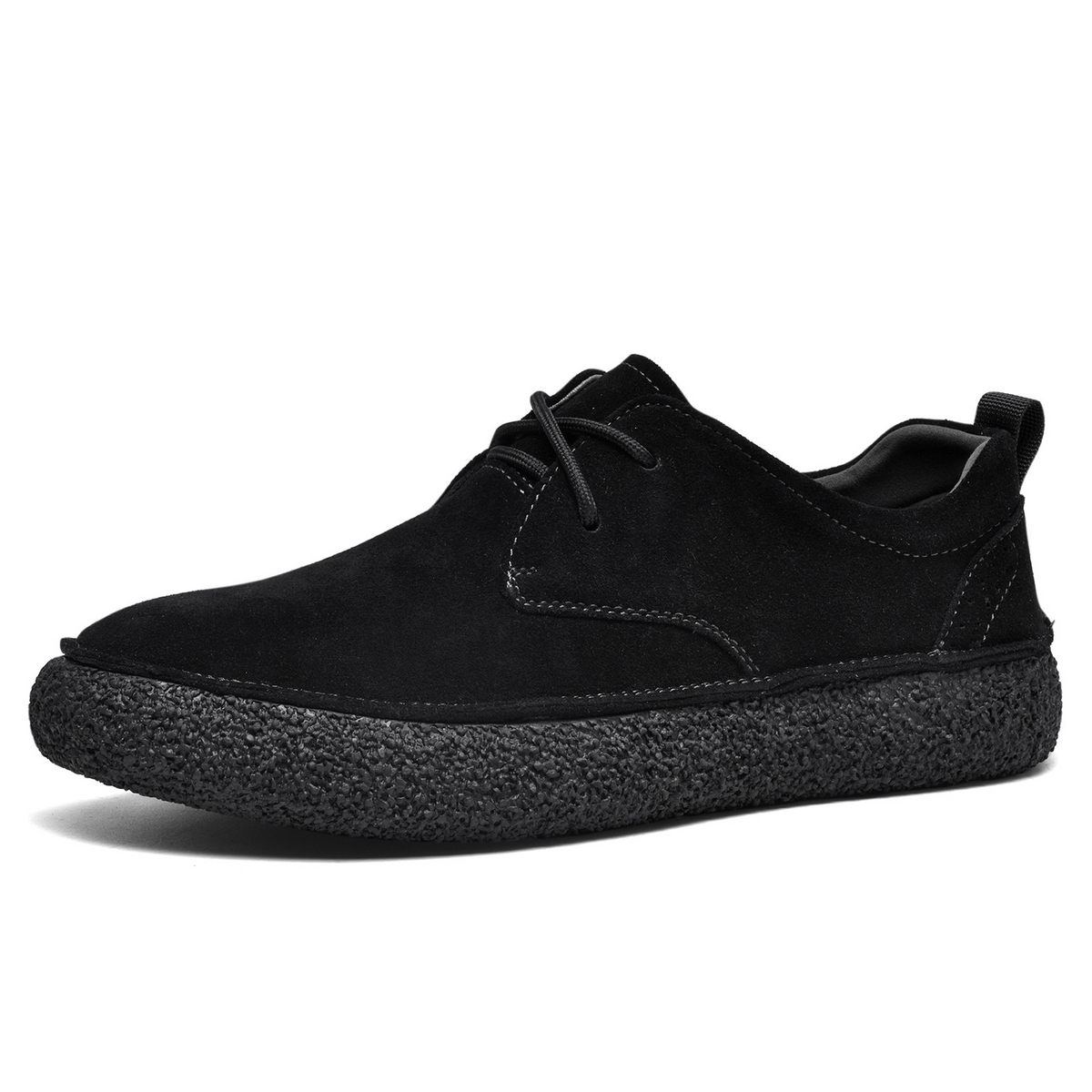 Jackie Men’s Suede Casual Shoes – with Flexible Rubber Sole