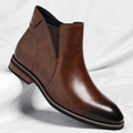 Caleb Regent Leather Chelsea Boots
