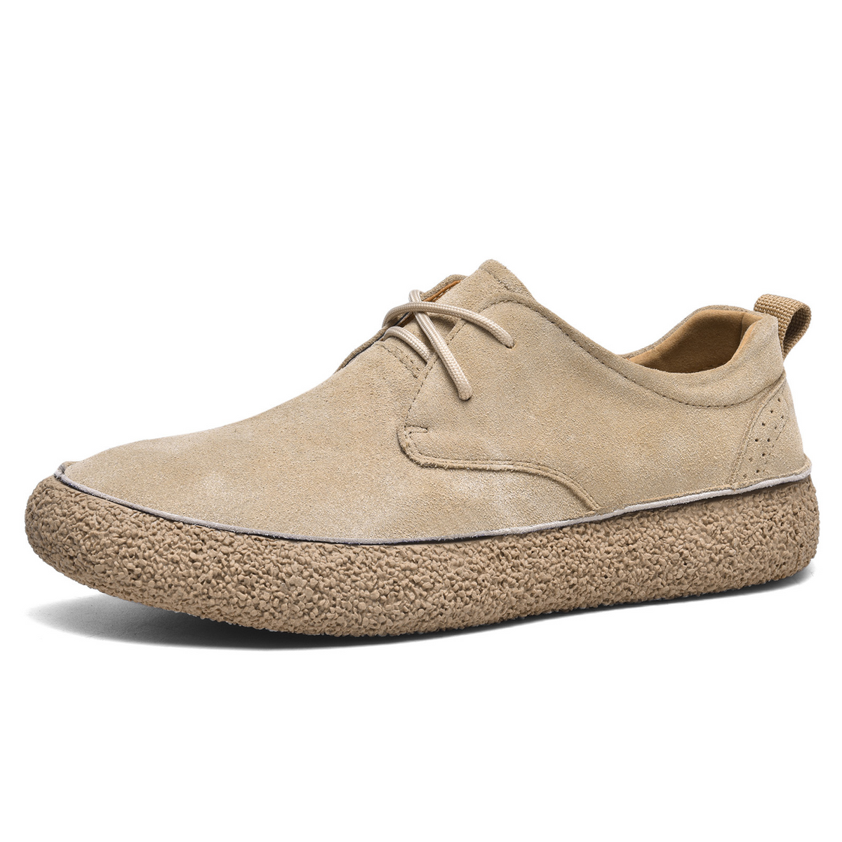 Jackie Men’s Suede Casual Shoes – with Flexible Rubber Sole