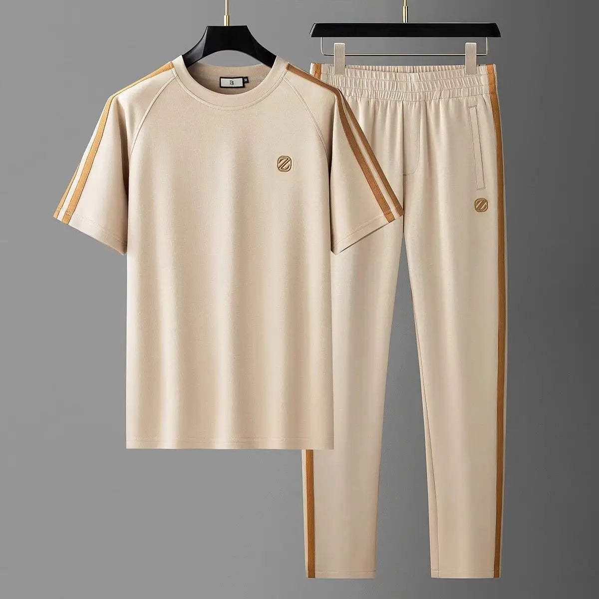 Mateo Modern Tracksuit Set – Sleek Zip Jacket & Drawstring Joggers for Everyday Streetwear Ease