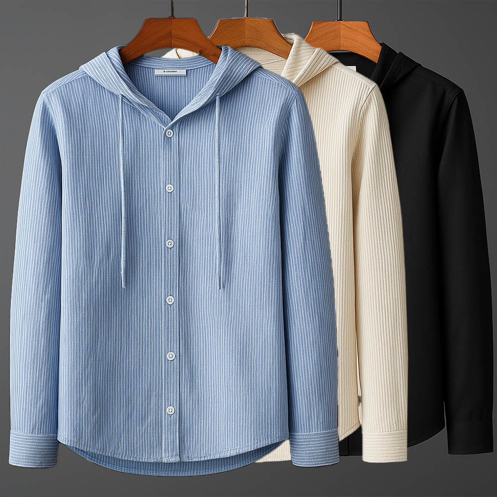 Montana Button-Down Hoodie – Ultra-Soft Fabric Blend for Relaxed Comfort 5