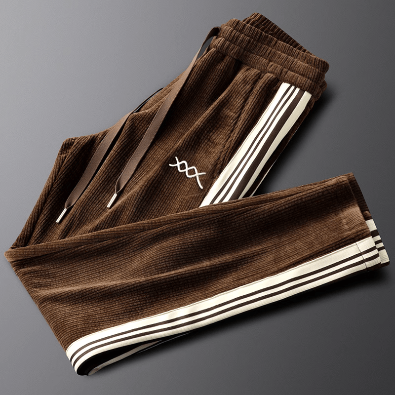 Graham Corduroy Tracksuit – Men’s Heritage-Inspired Two-Piece Set with Vintage Texture
