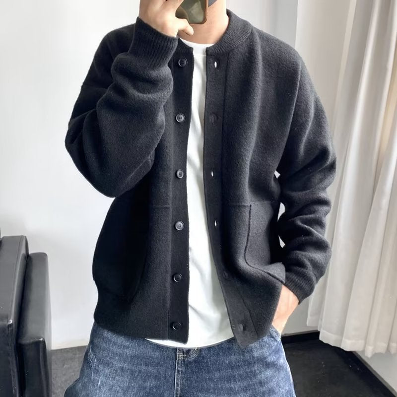 Theo Grove Elite Button-Up Sweater