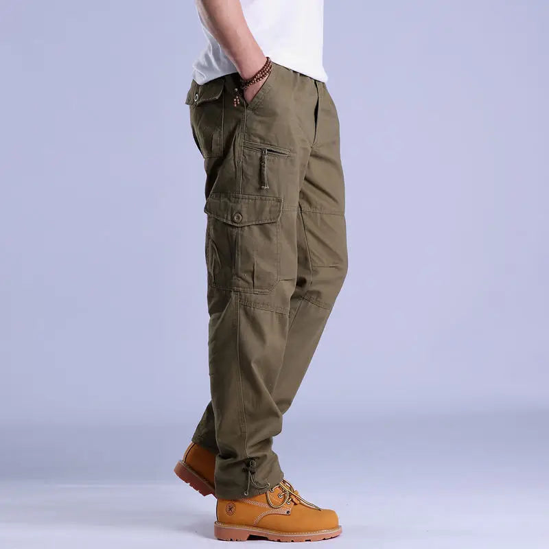 Matteo Cotton Cargo Pants – Relaxed Fit Men’s Utility Trousers