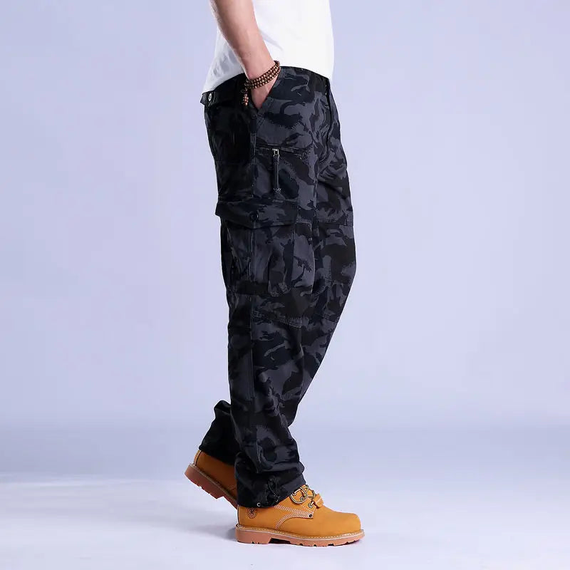 Matteo Cotton Cargo Pants – Relaxed Fit Men’s Utility Trousers