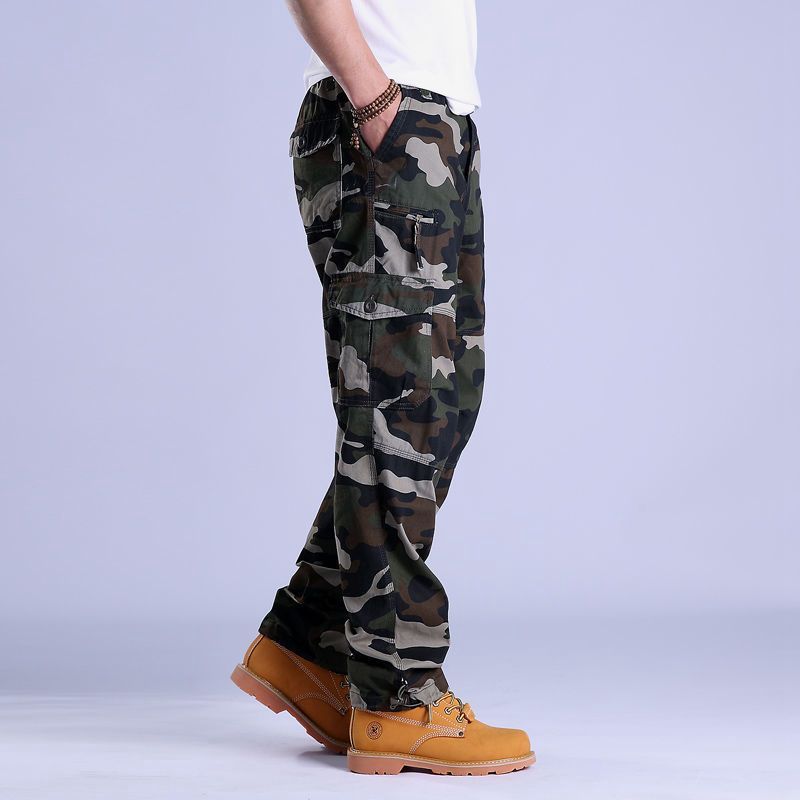 Matteo Cotton Cargo Pants – Relaxed Fit Men’s Utility Trousers