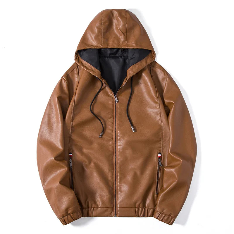 Jasper Men’s Leather Jacket – Premium Handstitched Durable Leather