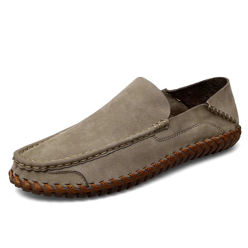 Bruno Men’s Loafers – Suede & Leather Loafer Shoes