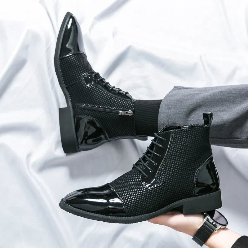 Zane Rugged High-Top Boots
