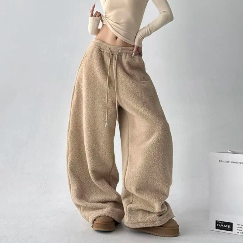 Rosalind Women’s Fleece Pants – Soft Drawstring Fit