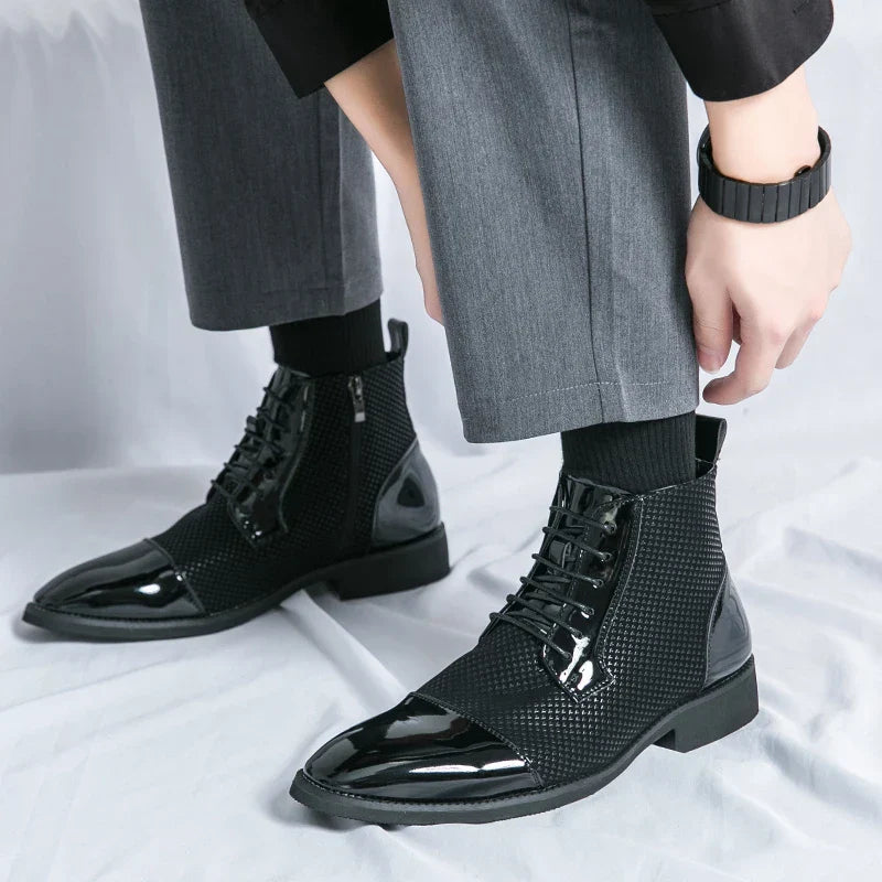 Zane Rugged High-Top Boots