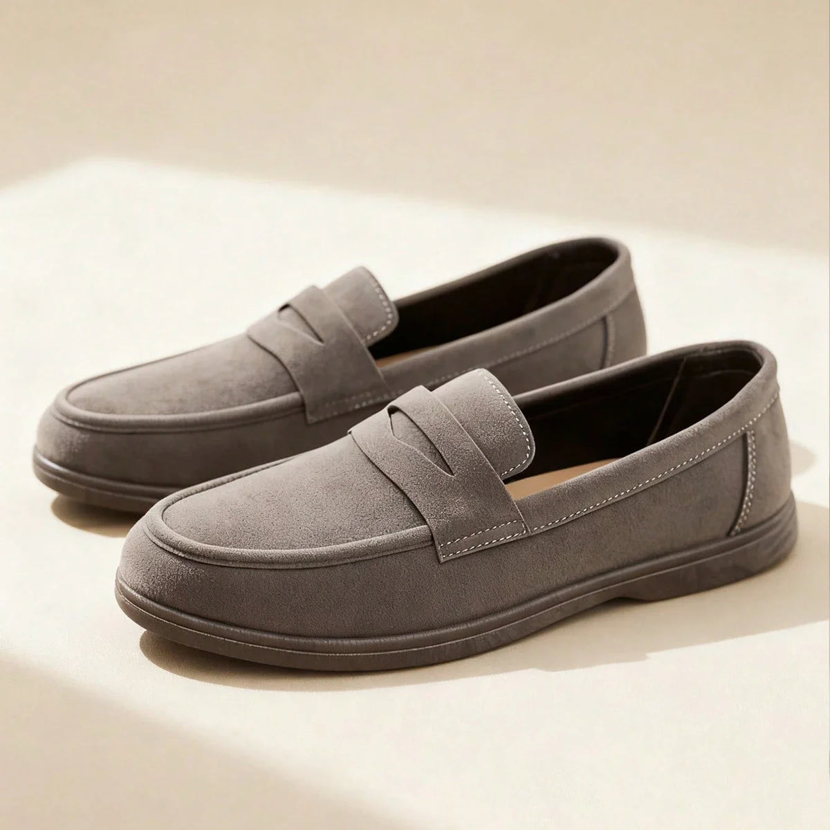 Edward Men’s Suede Loafers – Tailored Casual Shoes