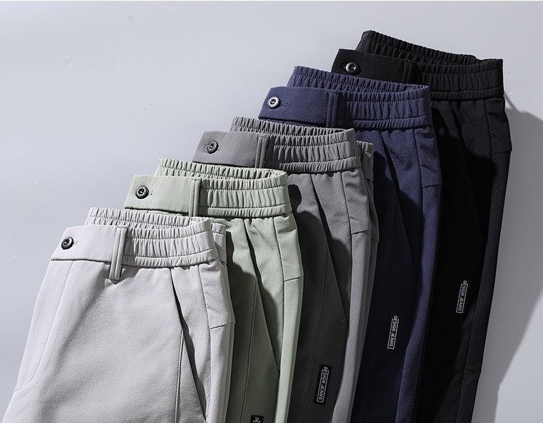 Marco Men’s Stretch Tapered Pants – Four-Way Stretch Fabric Pants