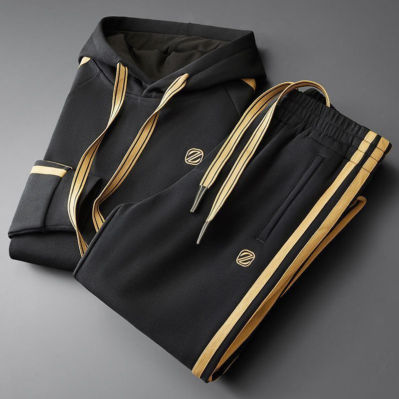 Austin Lycra Hoodie Men's Tracksuit Set