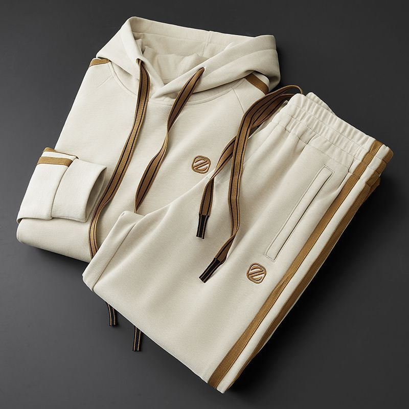 Austin Lycra Hoodie Men's Tracksuit Set