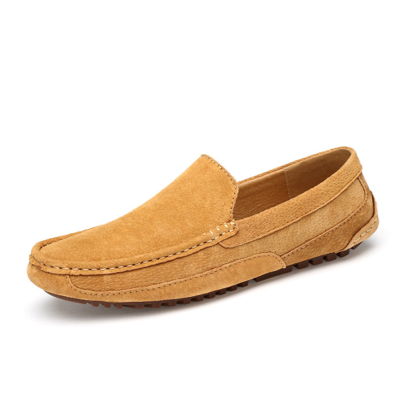 Matteo Suede Slip-On Loafers – Lightweight & Cushioned Men’s Shoes