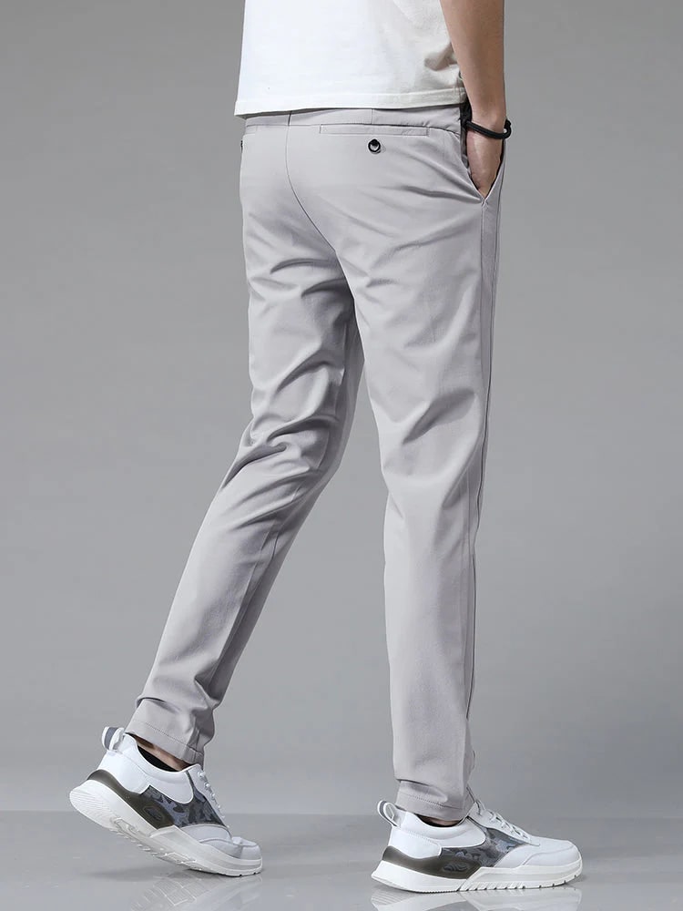 Marco Men’s Stretch Tapered Pants – Four-Way Stretch Fabric Pants