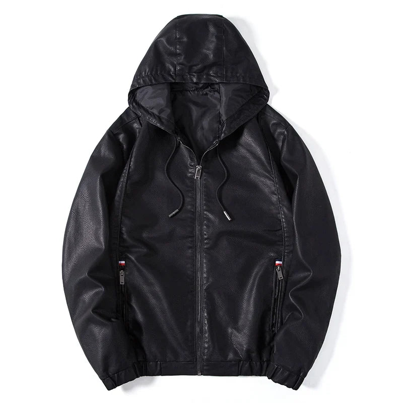 Jasper Men’s Leather Jacket – Premium Handstitched Durable Leather