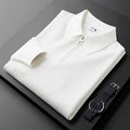 Bradd Men's Quarter-Zip Pullover – Waffle Knit Sweater