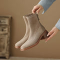 Arielle Women’s Suede Ankle Boots – Soft Suede Finish with Cushioned Comfort