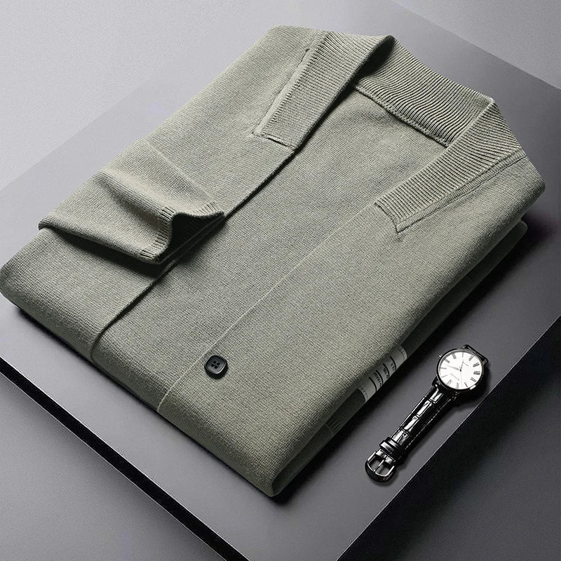 Duke Knitted Cardigan - Classic Men's Knit Layer for Effortless Style