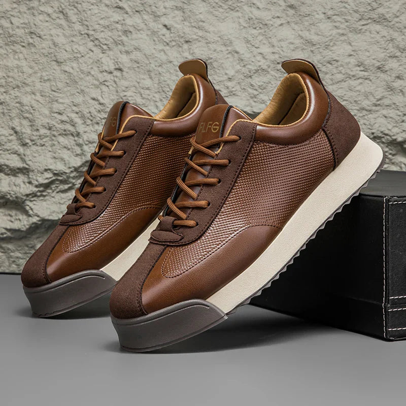 Callum UrbanFlex Italian Leather Sneakers