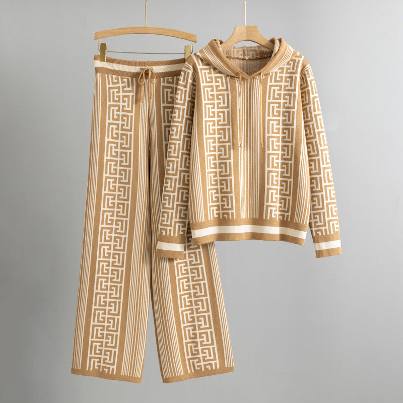 Women's Luna Valentina Knit Set – Chic Knit 2 Piece Ensemble