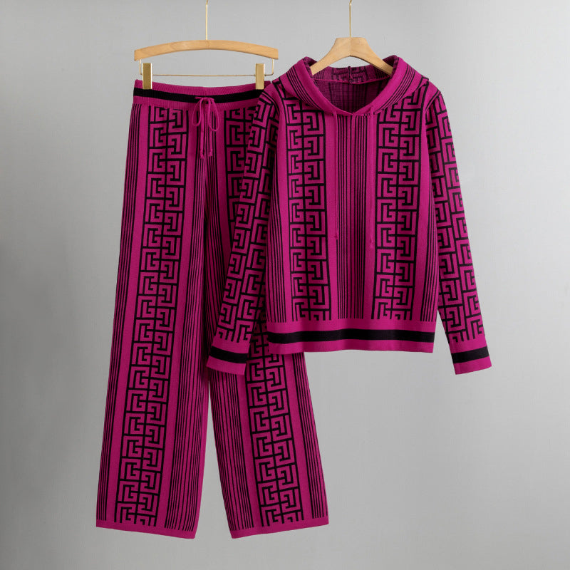 Women's Luna Valentina Knit Set – Chic Knit 2 Piece Ensemble